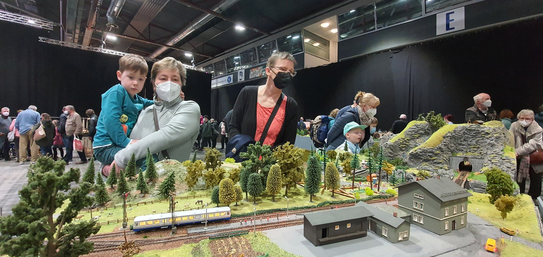 Impressionen von den Chemnitzer Modellbahntagen 2022 - damals noch unter Pandemiebedingungen