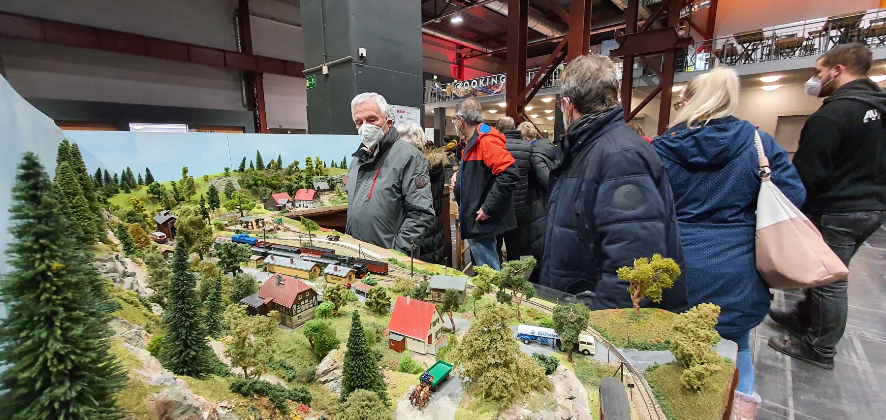 Impressionen von den Chemnitzer Modellbahntagen 2022 - damals noch unter Pandemiebedingungen