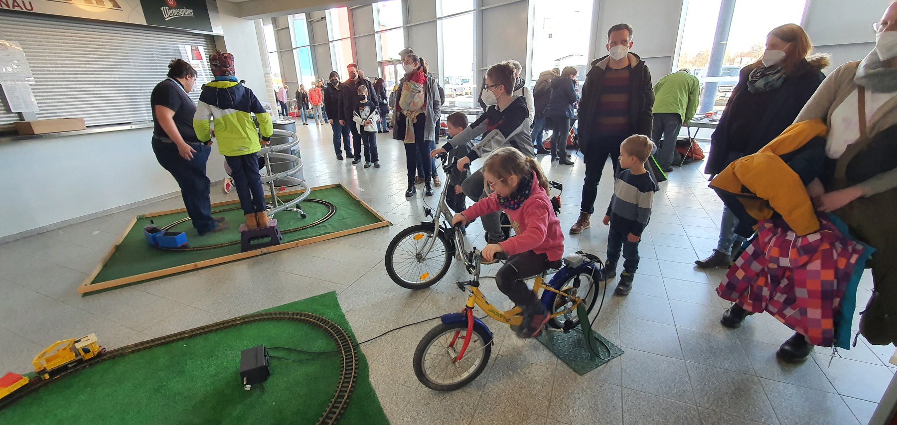 Impressionen von den Chemnitzer Modellbahntagen 2022 - damals noch unter Pandemiebedingungen