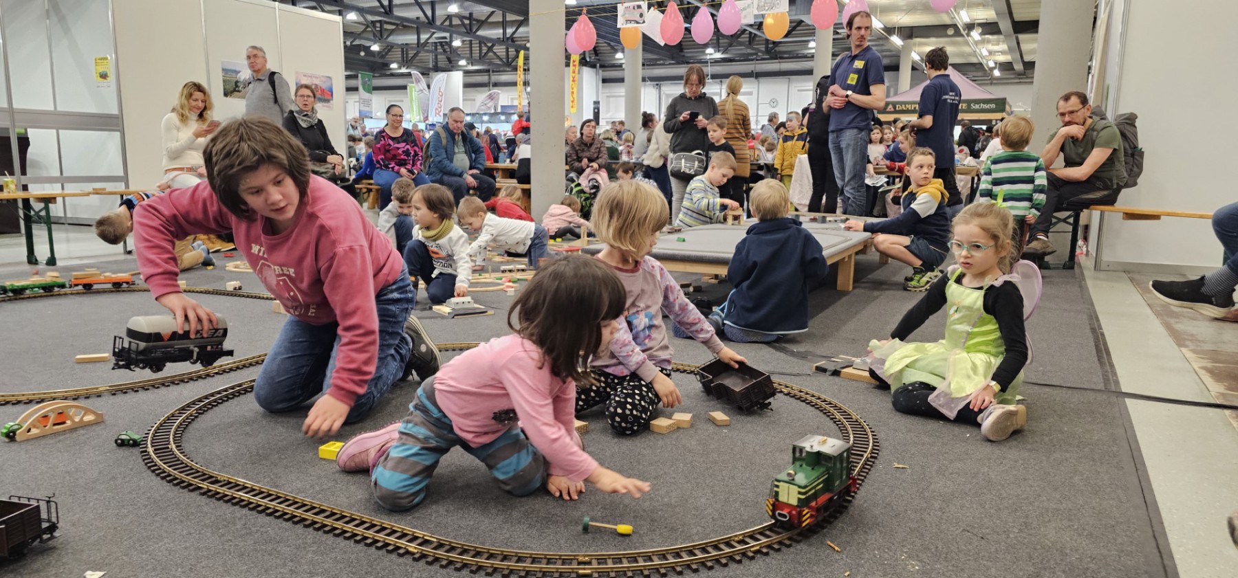Impressionen vom Sonnabend auf der Erlebnis Modellbahn