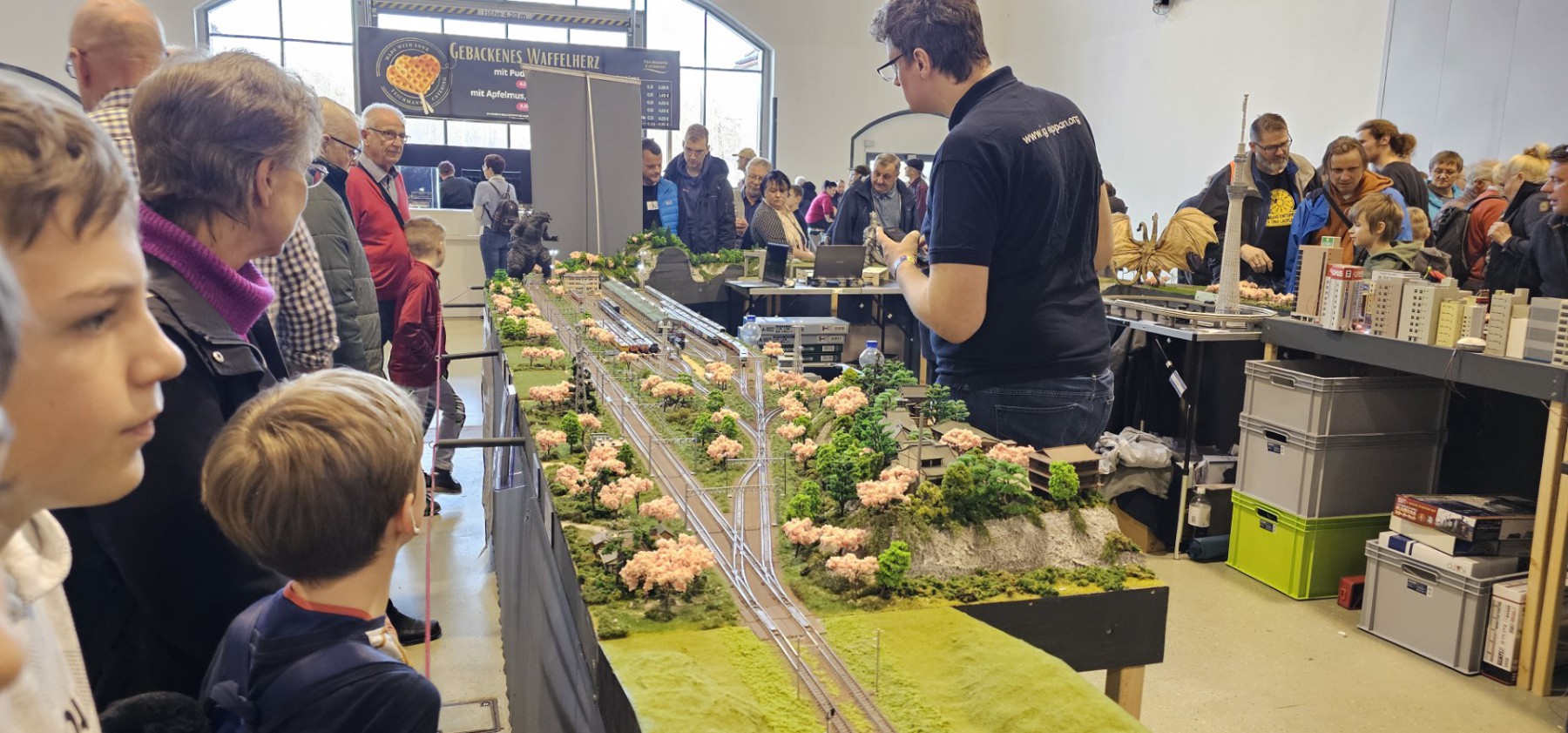 Impressionen vom Sonnabend auf der Erlebnis Modellbahn