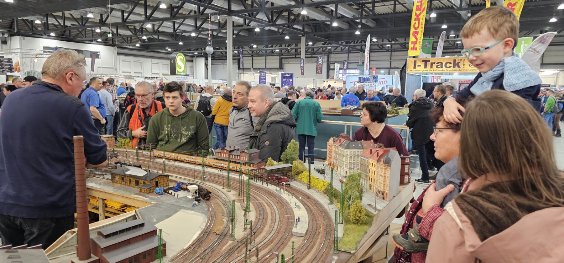 Impressionen vom Sonnabend auf der Erlebnis Modellbahn