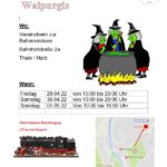 Modellbahn zur Harzer Walpurgisnacht in Thale / Harz