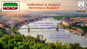 Ankündigung MOROP 2022 Budapest