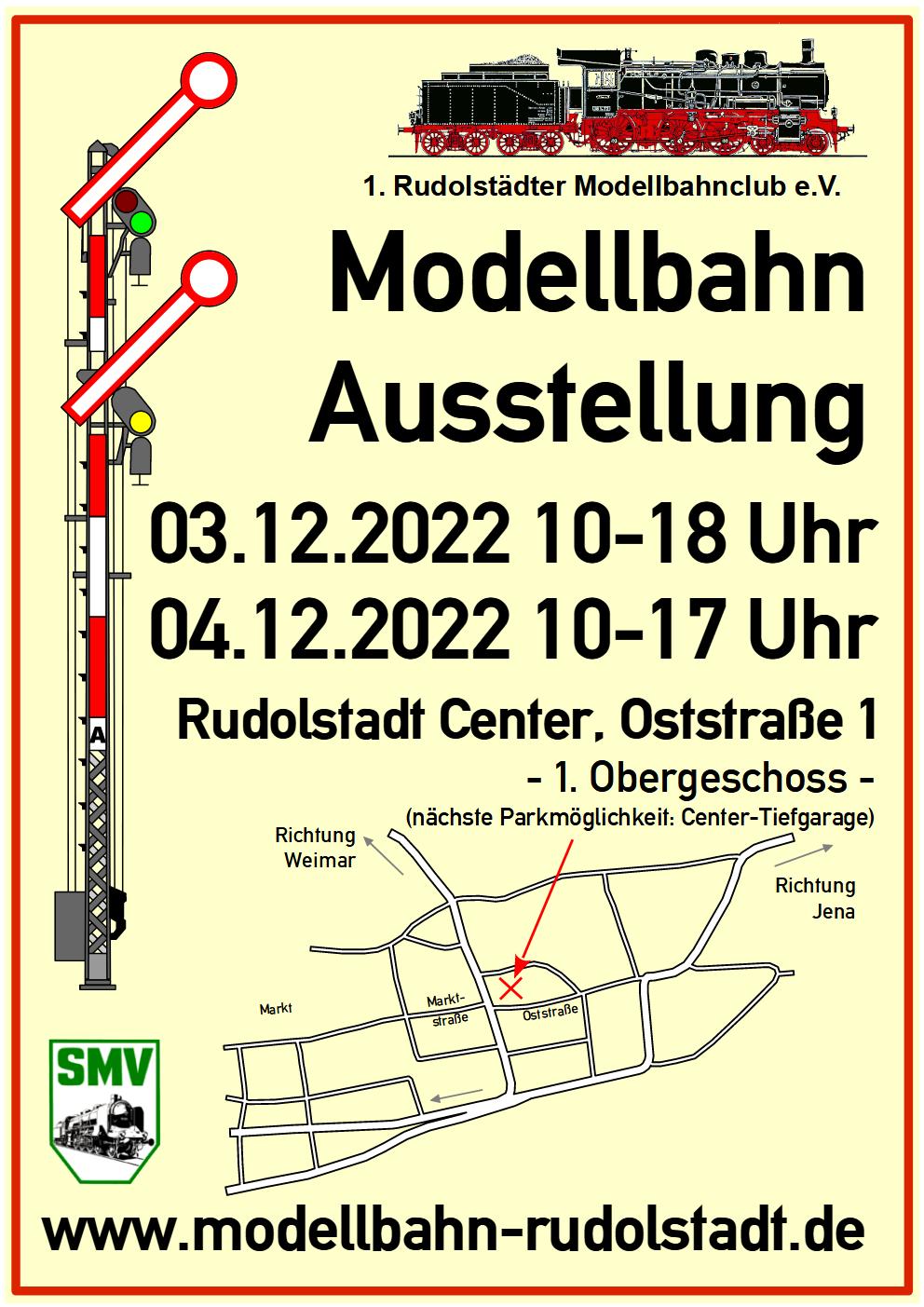 Modellbahnausstellung des 1.Rudolstädter Modellbahnclub