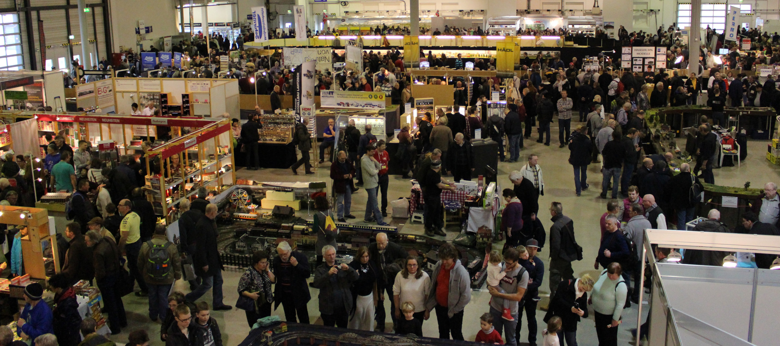 Erlebnis Modellbahn in der Messe Dresden