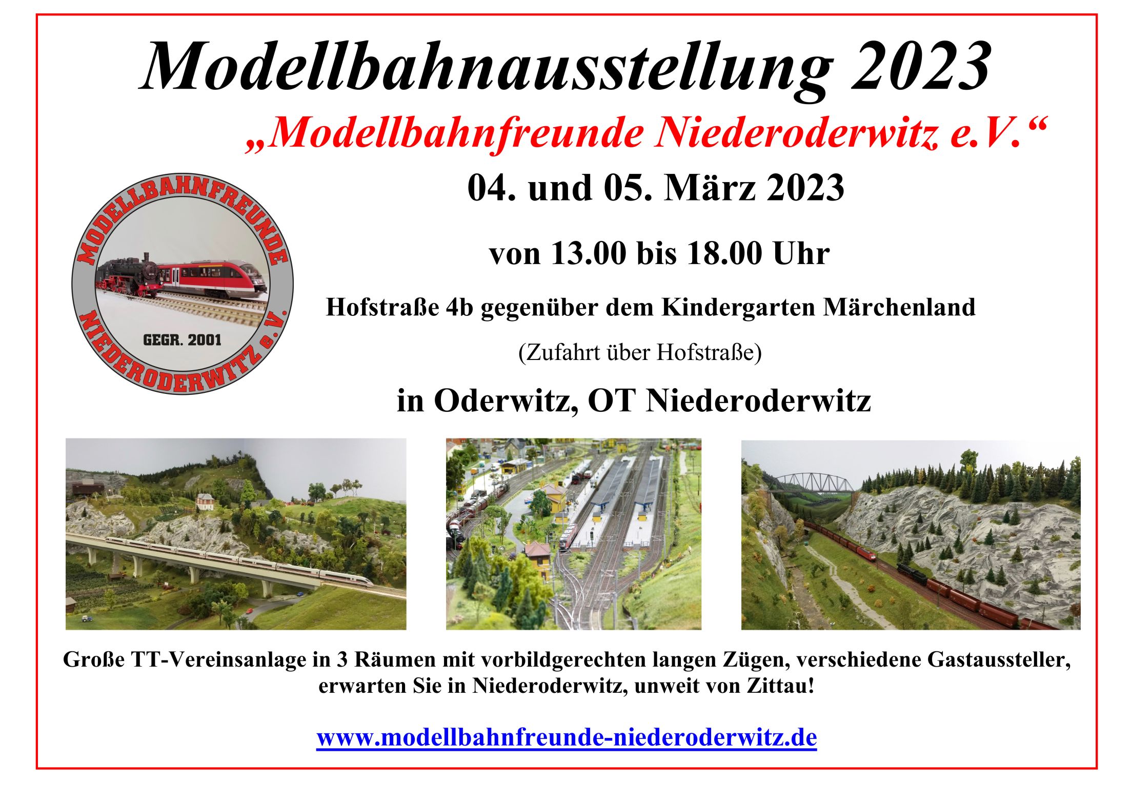 Modellbahnausstellung 2023