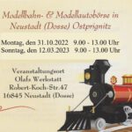 Modelleisenbahn- und Modellautobörse der Neustädter Eisenbahnfreunde