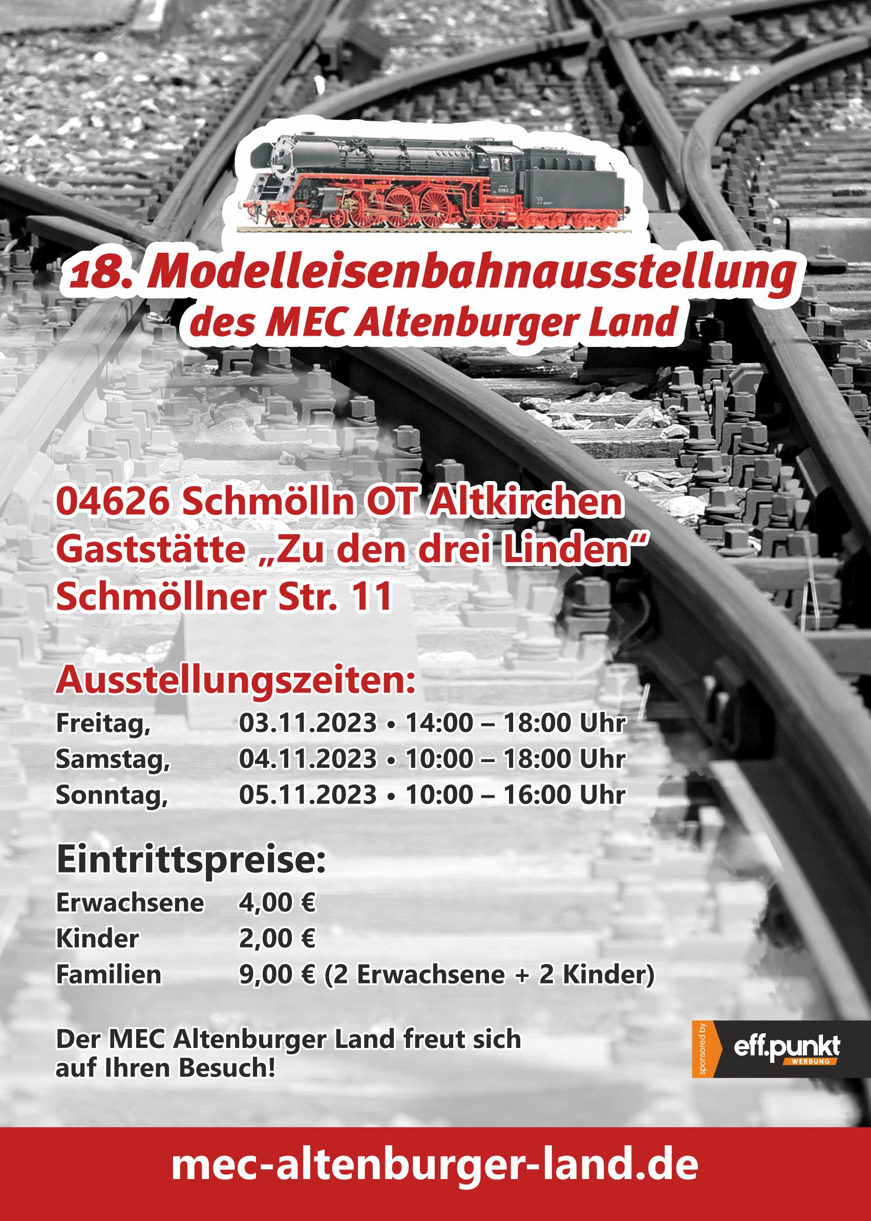 18. Modelleisenbahnausstellung des MEC Altenburger Land e.V.