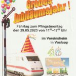 Fahrtag der \"Eisenbahnfreunde-Friesland e.V.\" am Pfingstmontag 2023