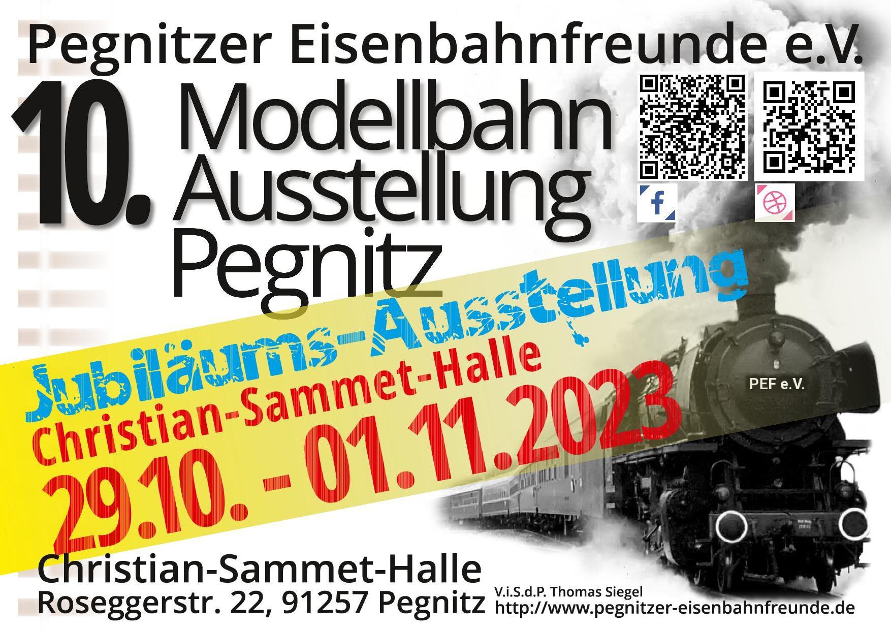10. Modellbahn-Ausstellung der Pegnitzer Eisenbahnfreunde e. V.
