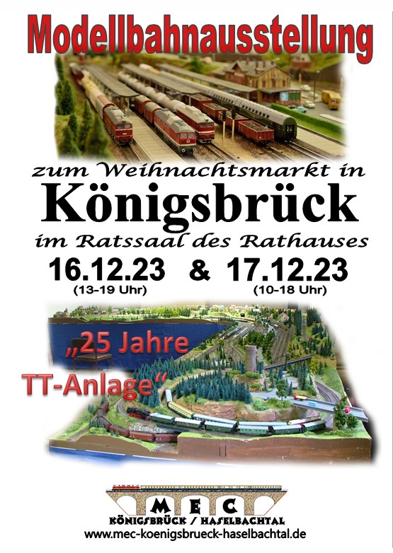 Modellbahnausstellung in Königsbrück
