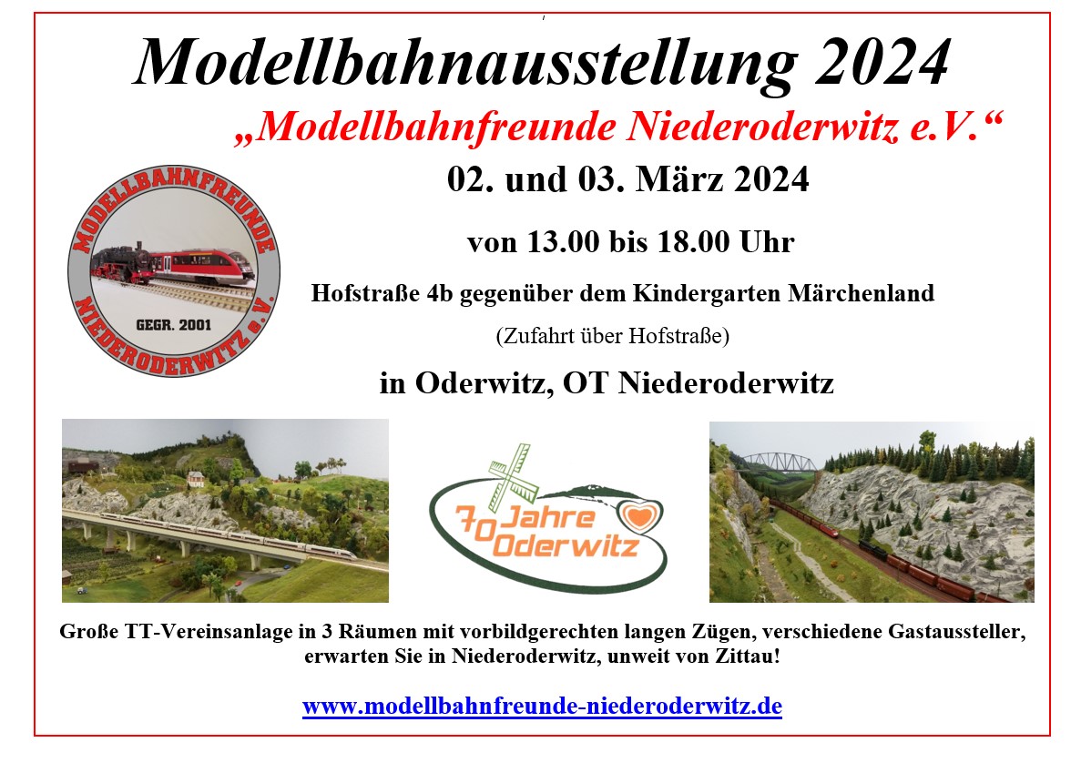 Modellbahnausstellung 2024
