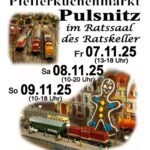 Modellbahnausstellung zum Pfefferkuchenmarkt Pulsnitz