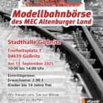 Modellbahnbörse des MEC Altenburger Land