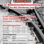 20.Modelleisenbahnausstellung des MEC Altenburger Land