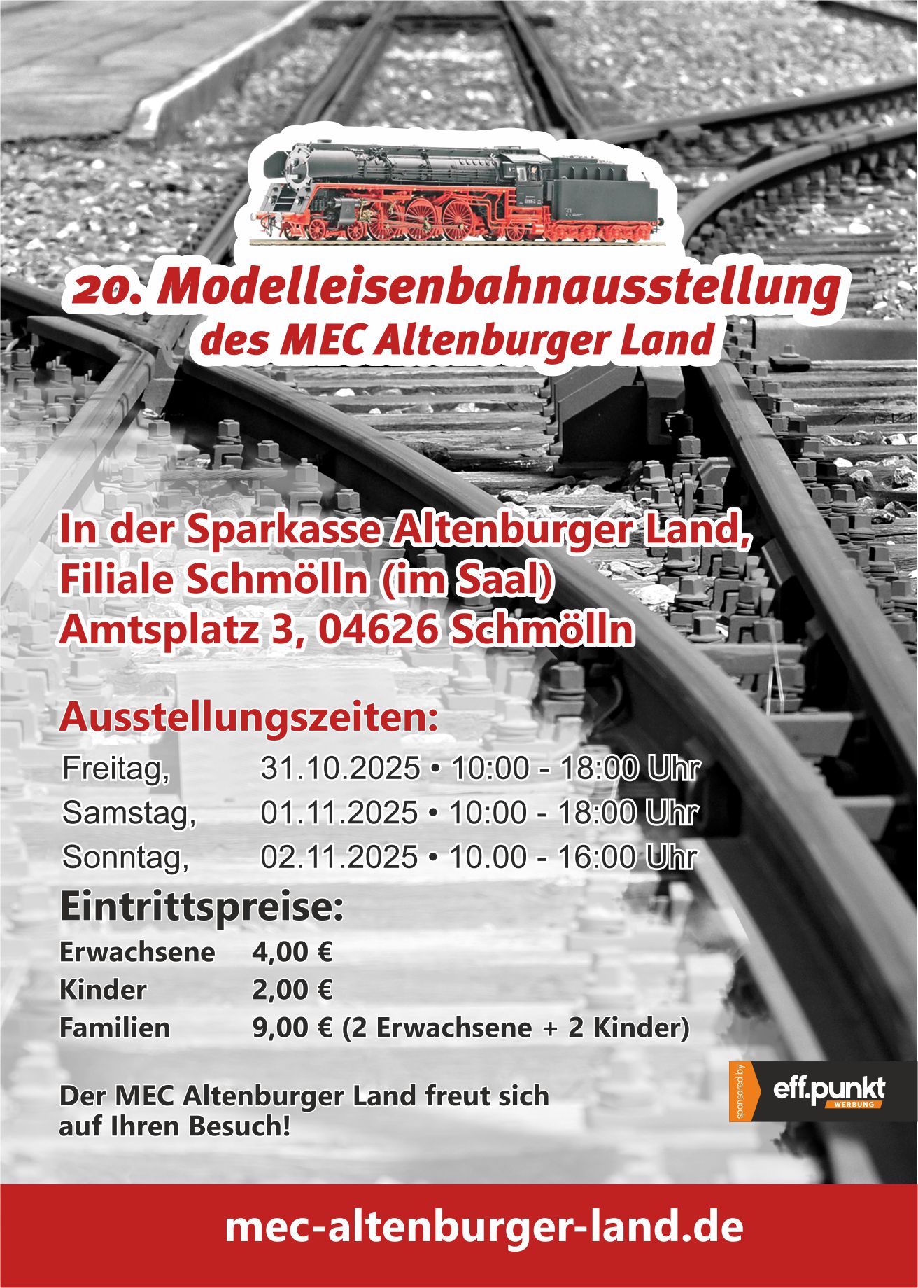 20.Modelleisenbahnausstellung des MEC Altenburger Land