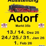 Modelleisenbahnausstellung des Obervogtländischen Modelleisenbahnclub's Adorf/Vogtl.