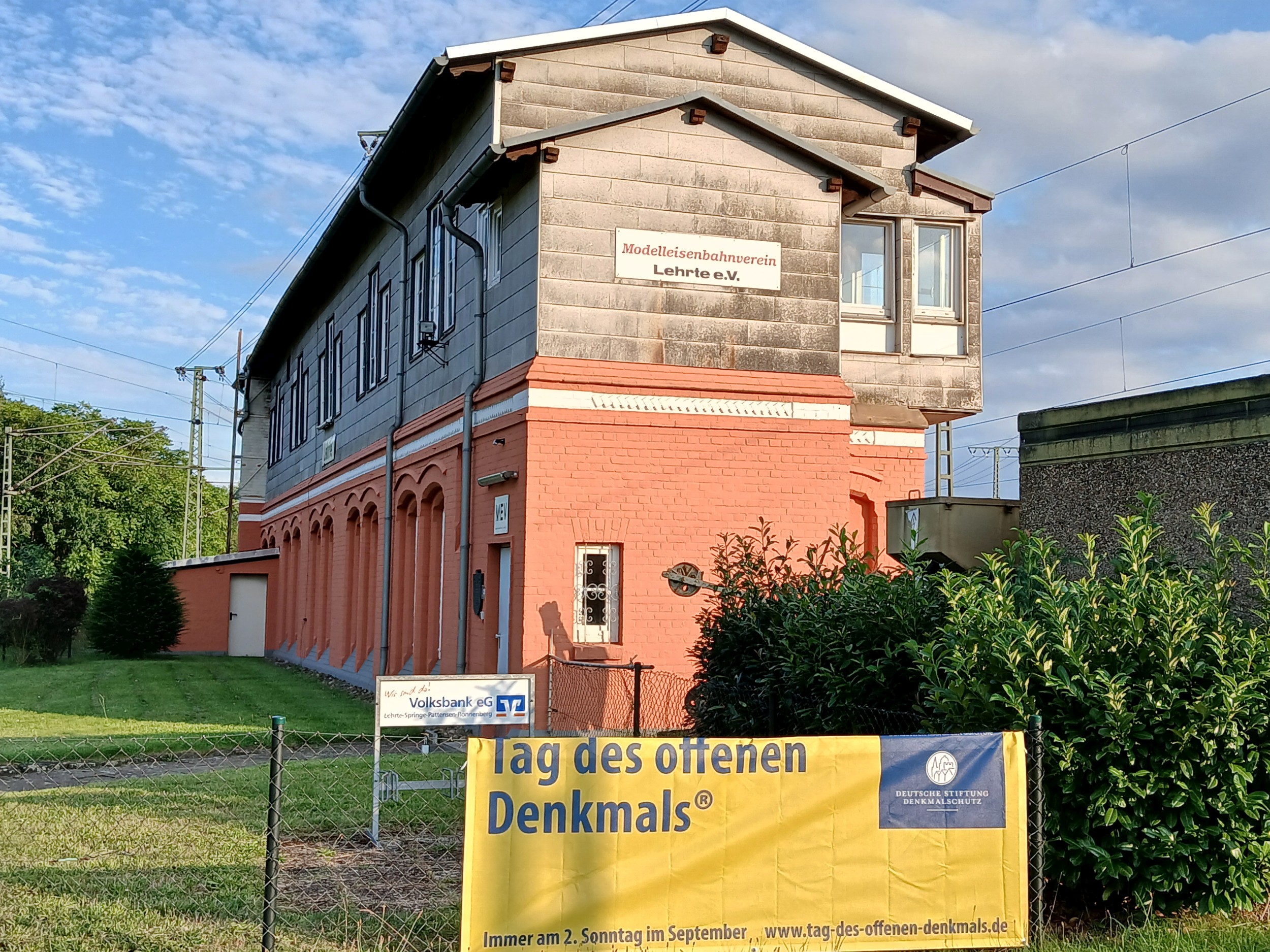 Besichtigung Stellwerk Lpf in Lehrte am Tag des offenen Denkmals