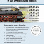 Modellbahnausstellung im Freizeitzentrum Annaparkhütte
