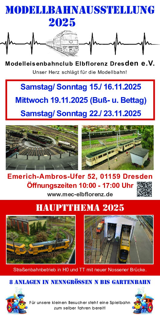 Modellbahnausstellung MEC Elbflorenz Dresden