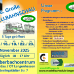26. Große Modellbahnschau des Modellbahnclub Langenhessen e.V.