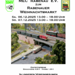 27. Modellbahnausstellung zum Rabenauer Weihnachtsmarkt