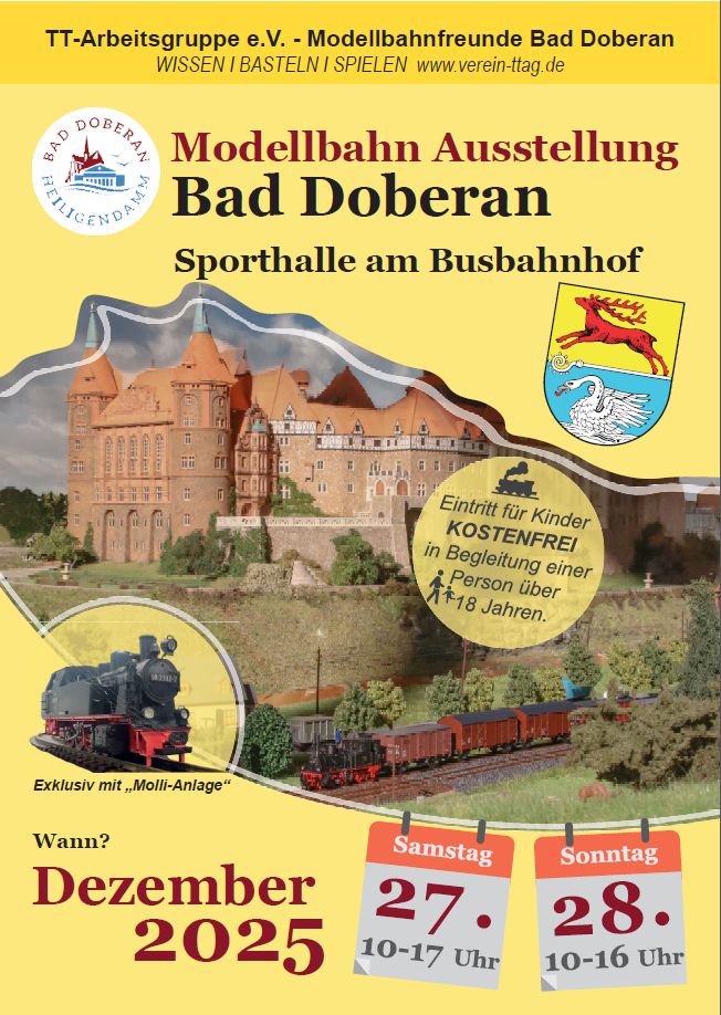Modellbahnausstellung in Bad Doberan