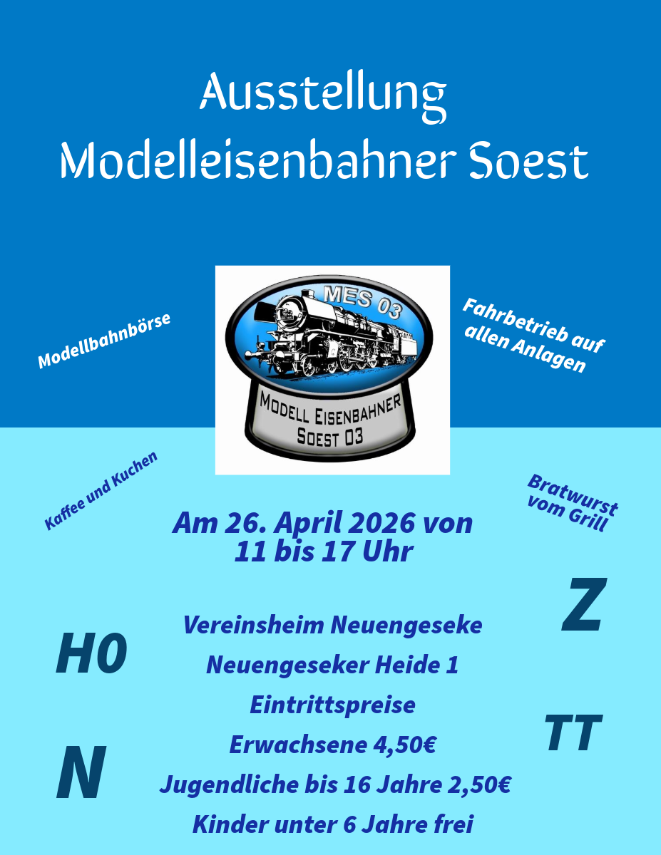 MES03 Soest Modellbahnausstellung
