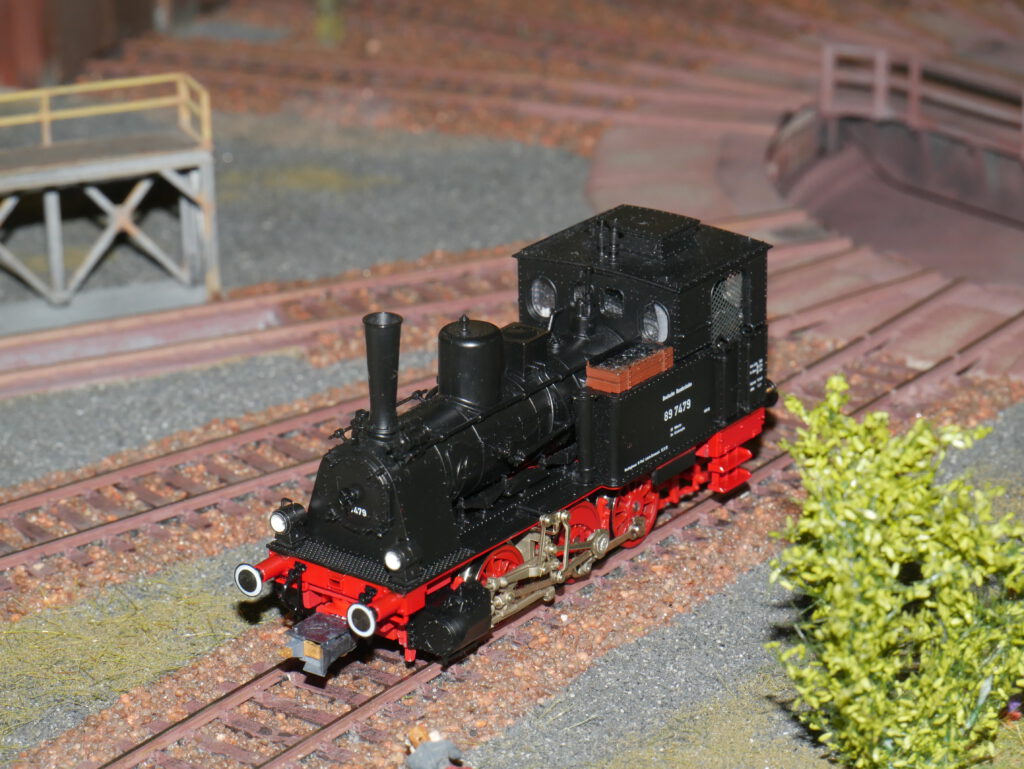 BR 89 in der Lok ESt von Matthias Scheller