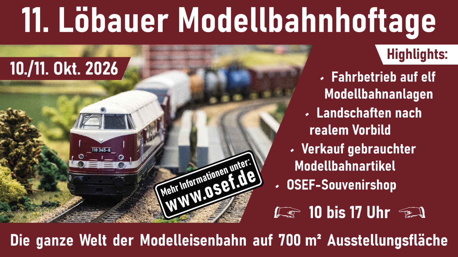 11. Löbauer Modellbahnhoftage