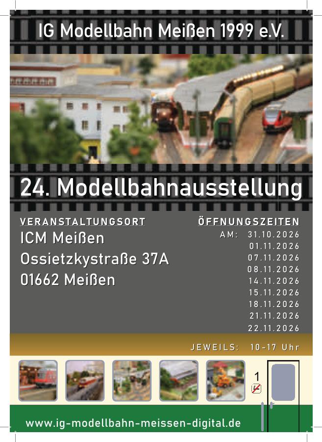 24. Modellbahnausstellung