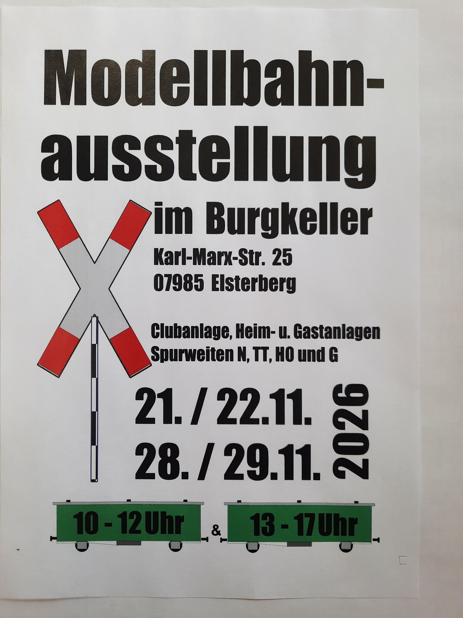 31.Modellbahnausstellung