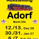 Modelleisenbahnausstellung des Obervogtländischen Modelleisenbahnclub's Adorf/Vogtl.