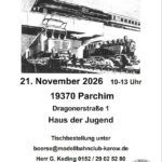 Parchimer Modellbahnbörse