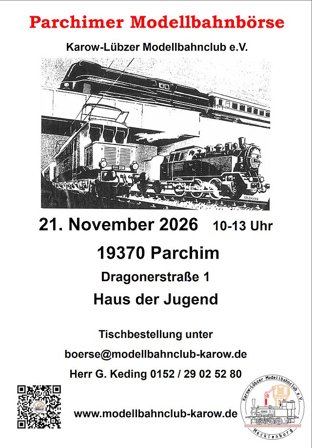 Parchimer Modellbahnbörse