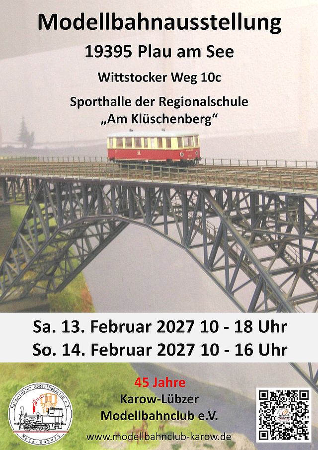 Modellbahnausstellung in Plau am See